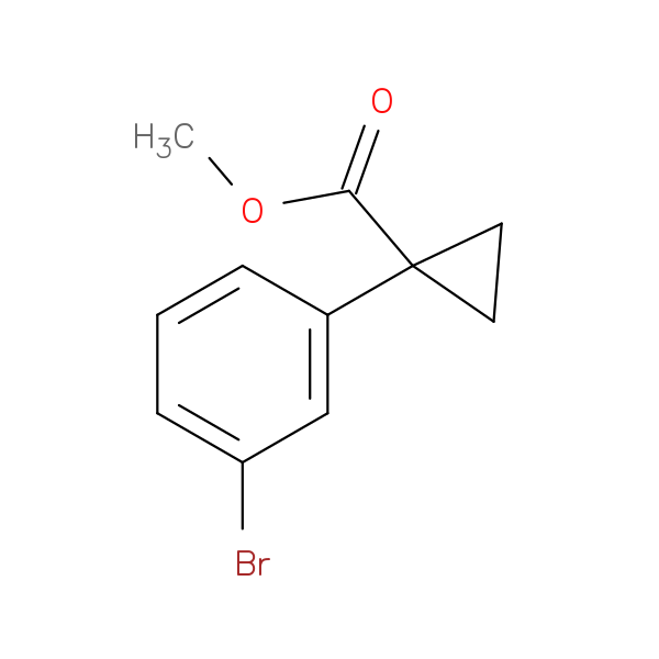 Methyl 1-(3-bromophenyl)cyclopropane-1-carboxylate