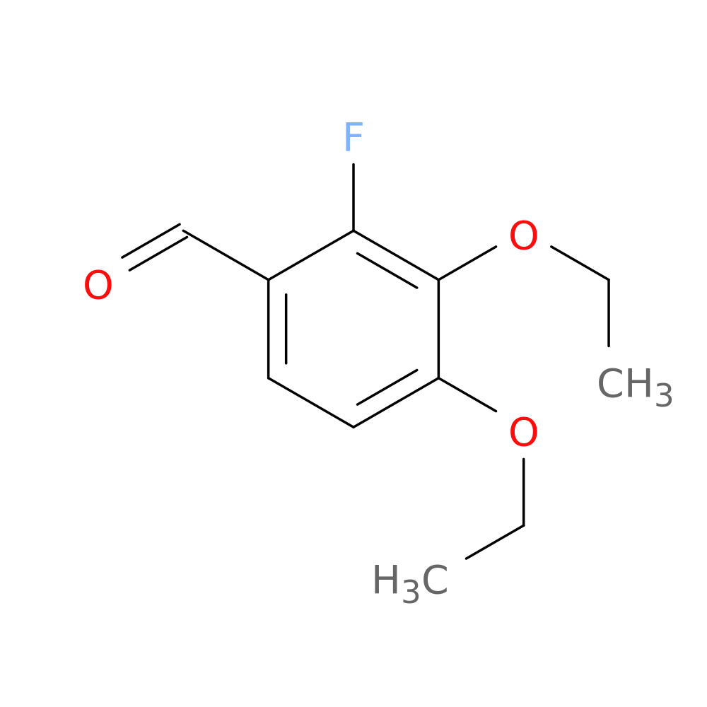 Benzaldehyde,3,4-diethoxy-2-fluoro-
