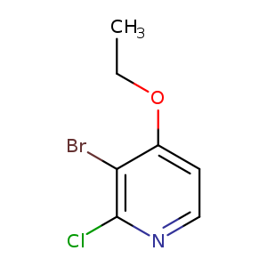 3-Bromo-2-chloro-4-ethoxypyridine