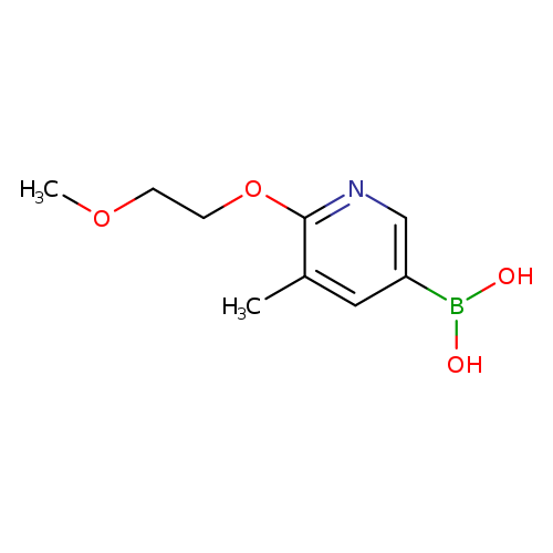 [6-(2-Methoxyethoxy)-5-methylpyridin-3-yl]boronic acid