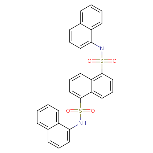 N1,N5-bis(naphthalen-1-yl)naphthalene-1,5-disulfonamide