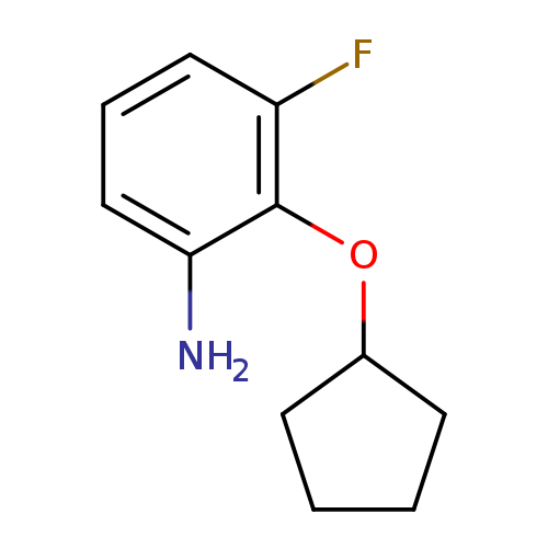 2-(Cyclopentyloxy)-3-fluoroaniline