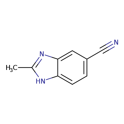 2-Methyl-1H-benzo[d]imidazole-5-carbonitrile