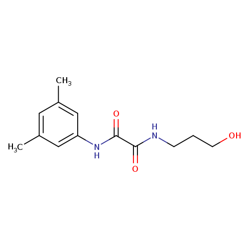 N'-(3,5-dimethylphenyl)-N-(3-hydroxypropyl)ethanediamide
