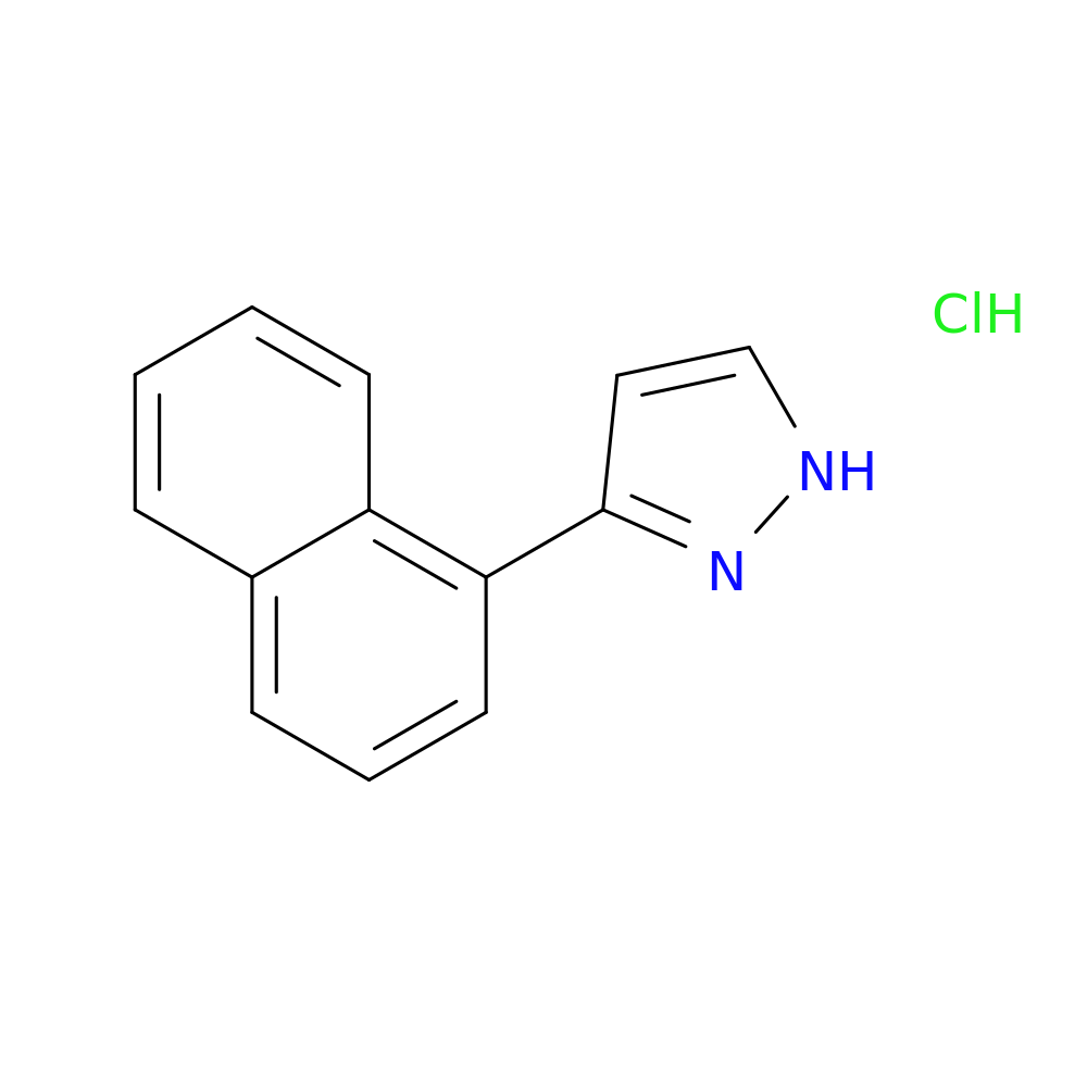 3-(1-Naphthyl)-1h-pyrazole hydrochloride