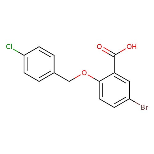5-Bromo-2-[(4-chlorobenzyl)oxy]benzoic acid