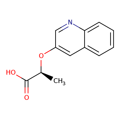 (2S)-2-(quinolin-3-yloxy)propanoicacid