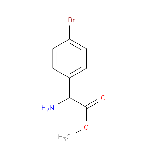 Methyl 2-amino-2-(4-bromophenyl)acetate