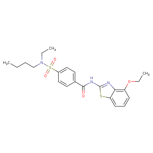 4-[butyl(ethyl)sulfamoyl]-N-(4-ethoxy-1,3-benzothiazol-2-yl)benzamide