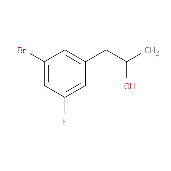1-(3-bromo-5-fluorophenyl)propan-2-ol
