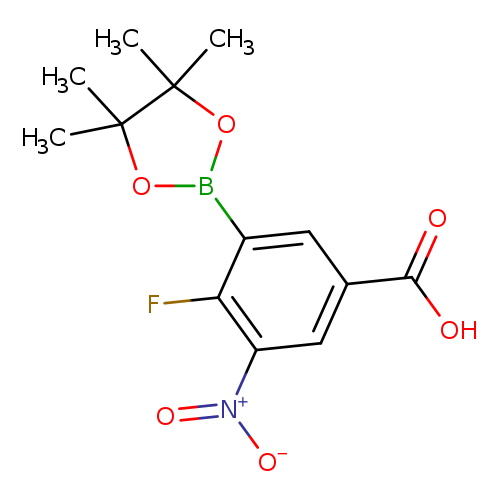 4-Fluoro-3-nitro-5-(tetramethyl-1,3,2-dioxaborolan-2-yl)benzoic acid