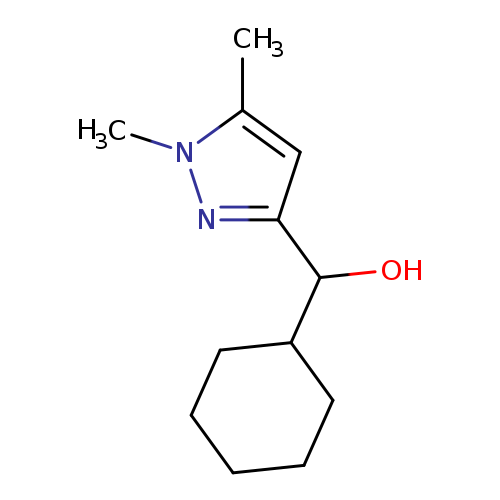 cyclohexyl(1,5-dimethyl-1H-pyrazol-3-yl)methanol