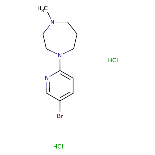 1-(5-bromopyridin-2-yl)-4-methyl-1,4-diazepane dihydrochloride