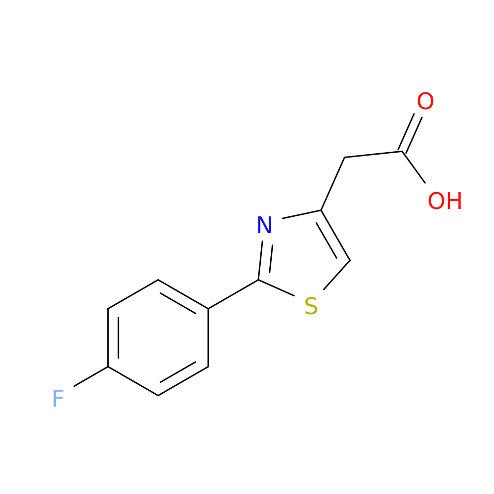[2-(4-Fluorophenyl)-1,3-thiazol-4-yl]acetic acid
