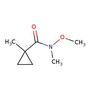 Cyclopropanecarboxamide, n-methoxy-n,1-dimethyl-