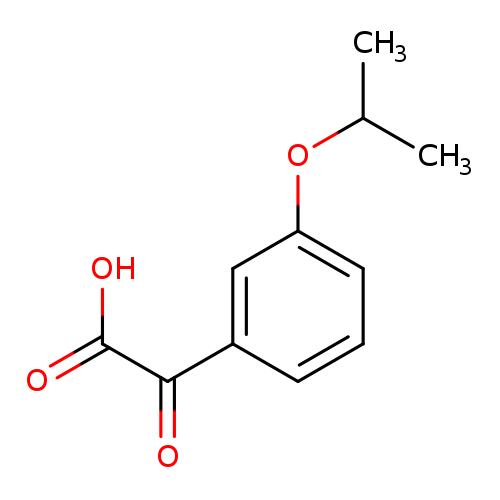 2-(3-Isopropoxyphenyl)-2-oxoacetic acid