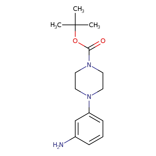 1-​Piperazinecarboxylic acid, 4-​(3-​aminophenyl)​-​, 1,​1-​dimethylethyl ester