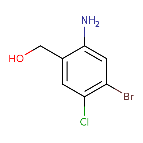 (2-amino-4-bromo-5-chlorophenyl)methanol