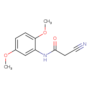 2-Cyano-n-(2,5-dimethoxyphenyl)acetamide