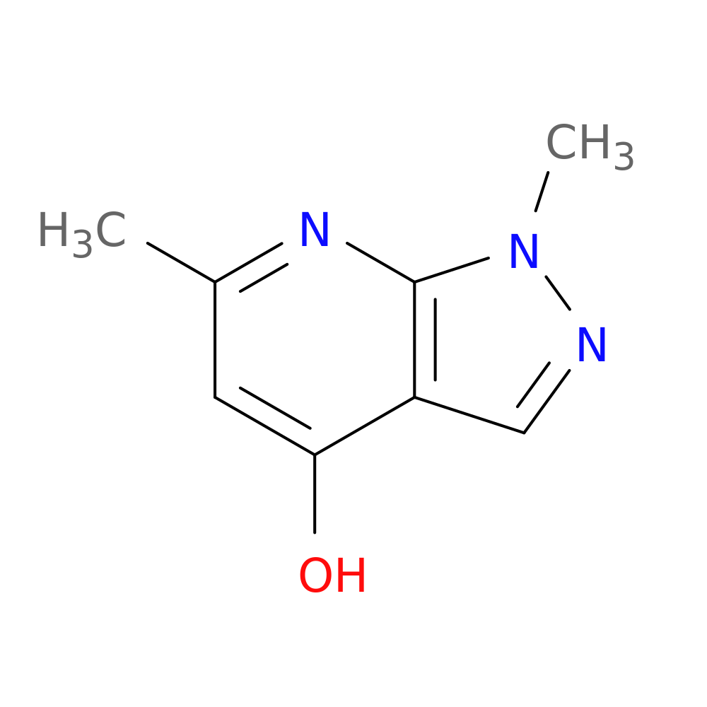 1,6-Dimethyl-1H-pyrazolo[3,4-b]pyridin-4-ol