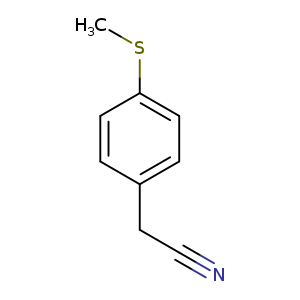 Benzeneacetonitrile, 4-(methylthio)-