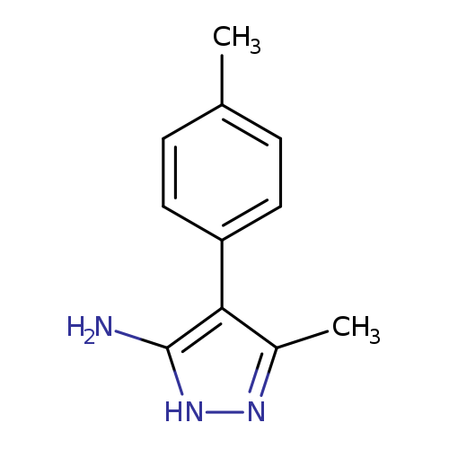 3-methyl-4-(4-methylphenyl)-1H-pyrazol-5-amine
