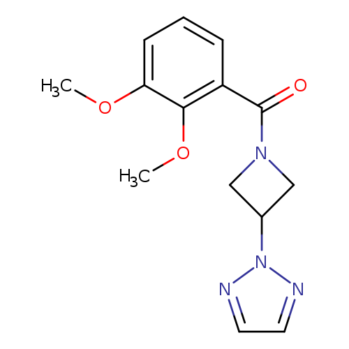 2-[1-(2,3-dimethoxybenzoyl)azetidin-3-yl]-2H-1,2,3-triazole