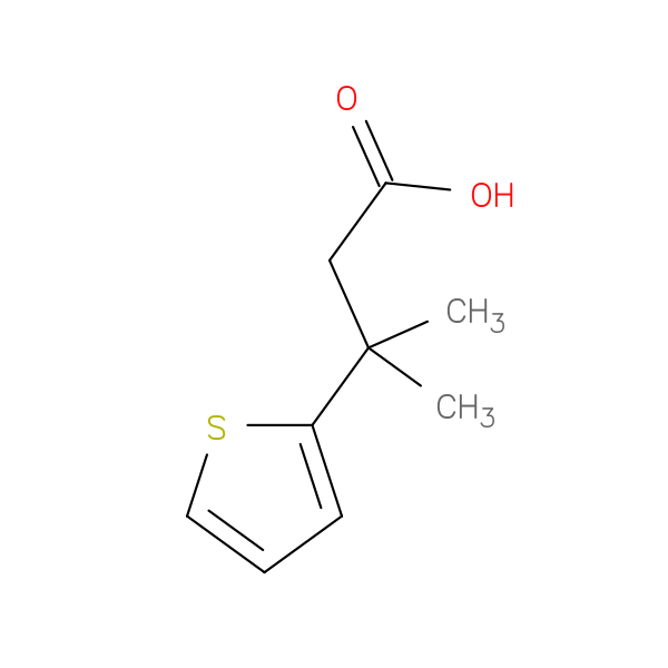 3-methyl-3-(thiophen-2-yl)butanoic acid