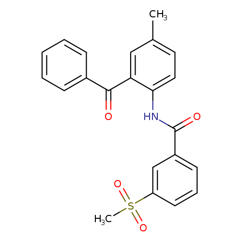 N-(2-benzoyl-4-methylphenyl)-3-methanesulfonylbenzamide