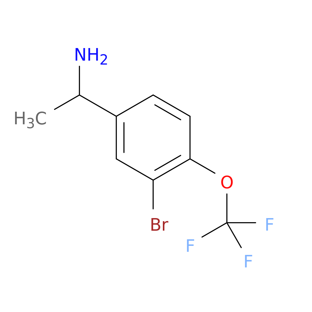 1-(3-Bromo-4-trifluoromethoxy-phenyl)-ethylamine