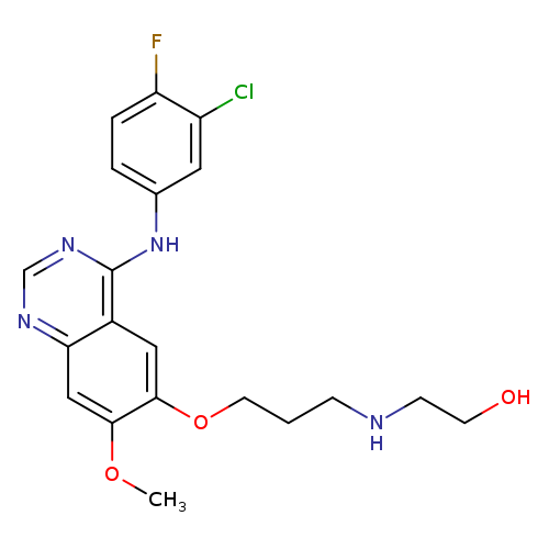 3-DesMorpholinyl-3-hydroxyethylaMino Gefitinib