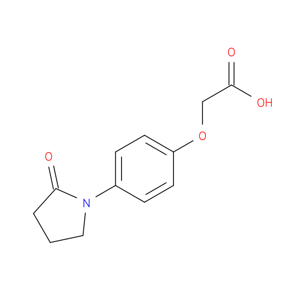 2-(4-(2-Oxopyrrolidin-1-yl)phenoxy)acetic acid