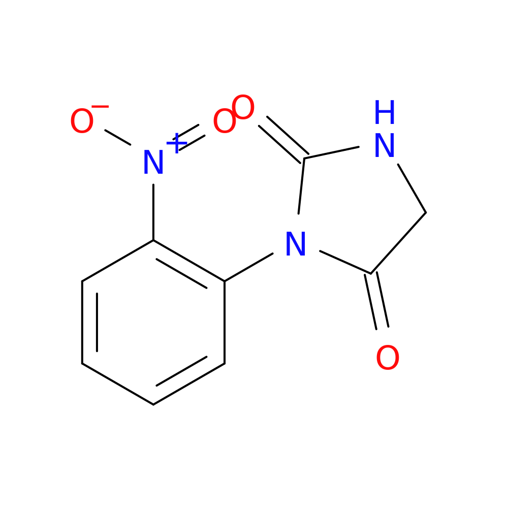 3-(2-Nitrophenyl)imidazolidine-2,4-dione