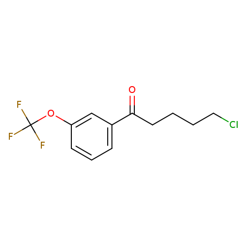 5-Chloro-1-oxo-1-(3-trifluoromethoxyphenyl)pentane