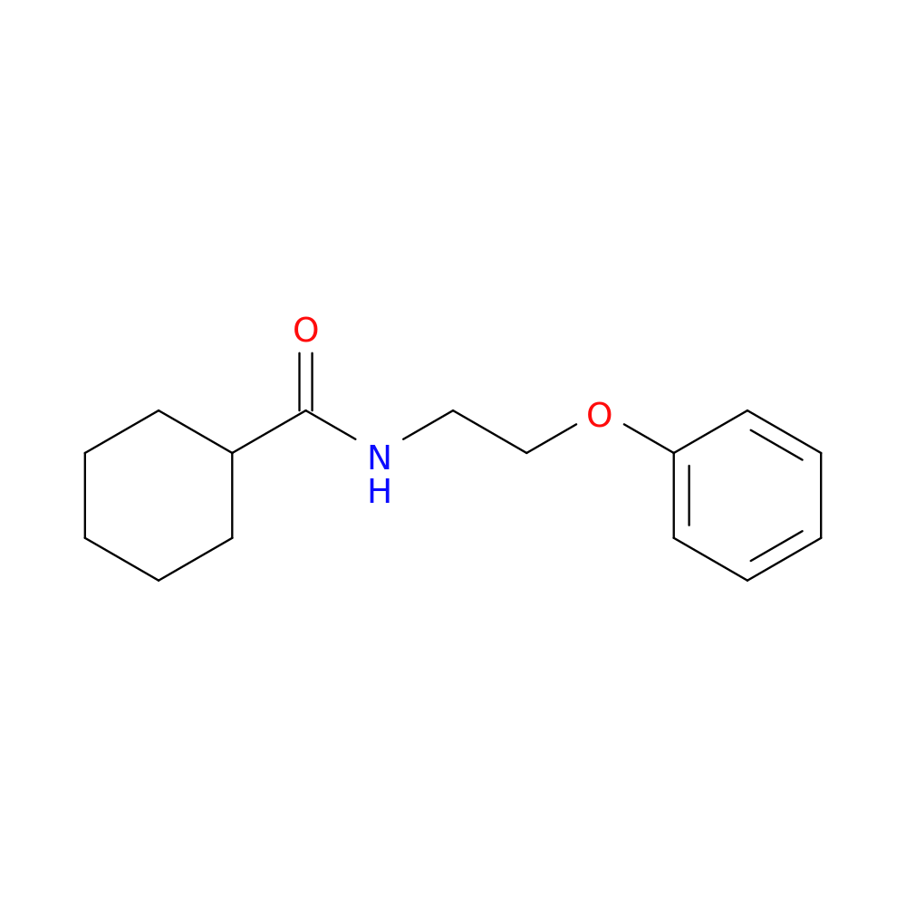 N-(2-Phenoxyethyl)cyclohexanecarboxamide