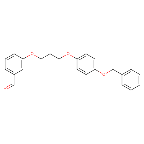 3-(3-(4-(Benzyloxy)phenoxy)propoxy)benzaldehyde