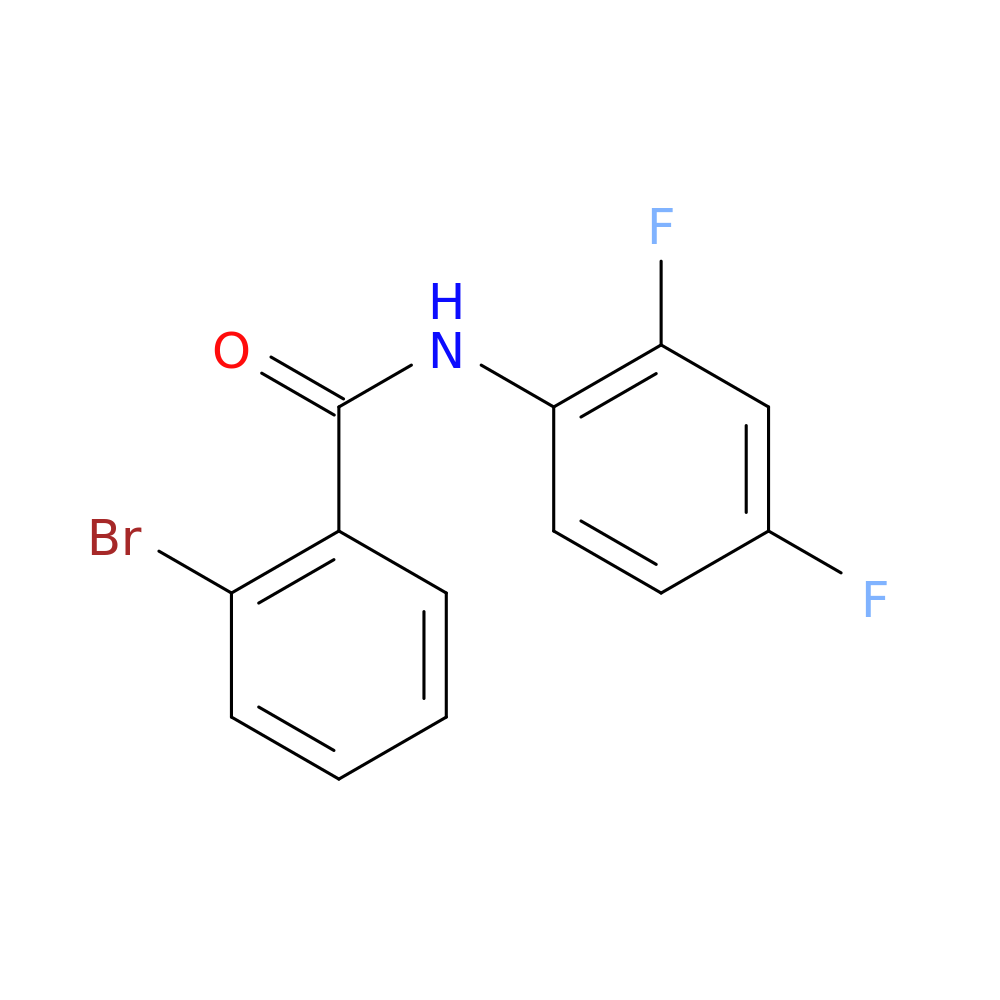 N-(2,4-Difluorophenyl) 2-bromobenzamide
