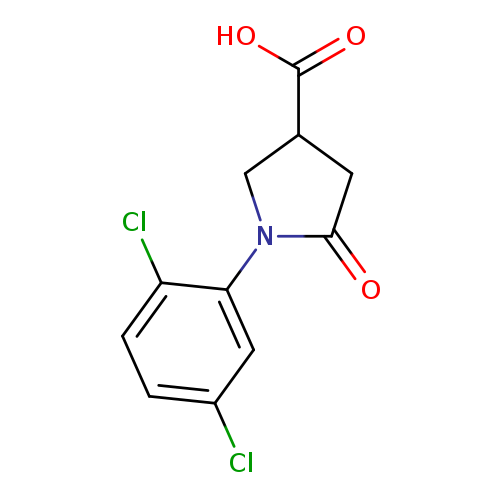 1-(2,5-Dichlorophenyl)-5-oxo-3-pyrrolidinecarboxylic acid
