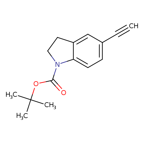 tert-butyl 5-ethynylindoline-1-carboxylate