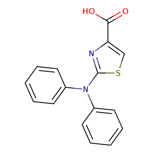 2-(Diphenylamino)thiazole-4-carboxylic acid