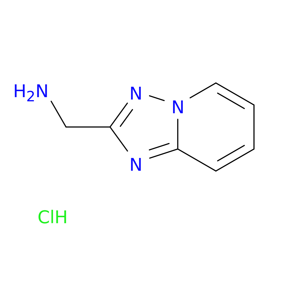 {[1,2,4]triazolo[1,5-a]pyridin-2-yl}methanamine hydrochloride