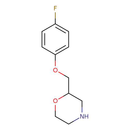 2-[(4-Fluorophenoxy)methyl]morpholine HCl