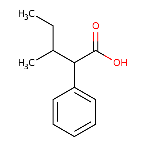 Benzeneacetic acid, a-(1-methylpropyl)-