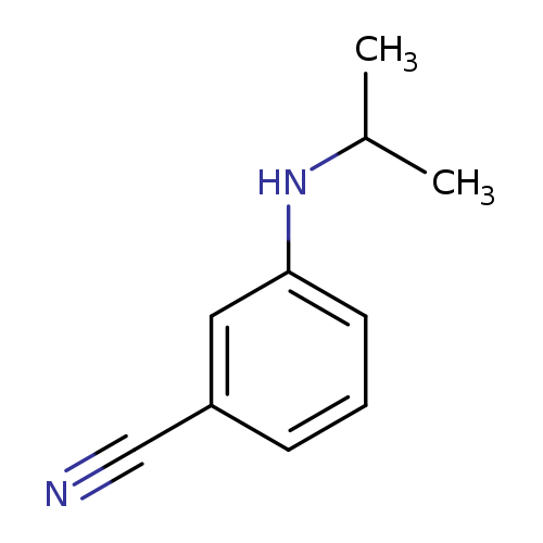 3-[(propan-2-yl)amino]benzonitrile