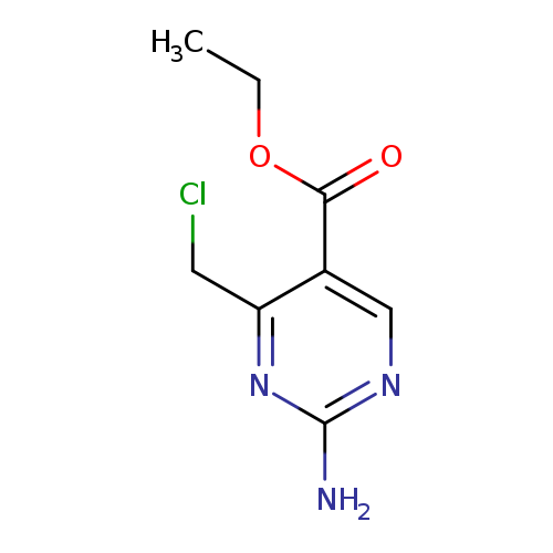 Ethyl 2-amino-4-(chloromethyl)pyrimidine-5-carboxylate