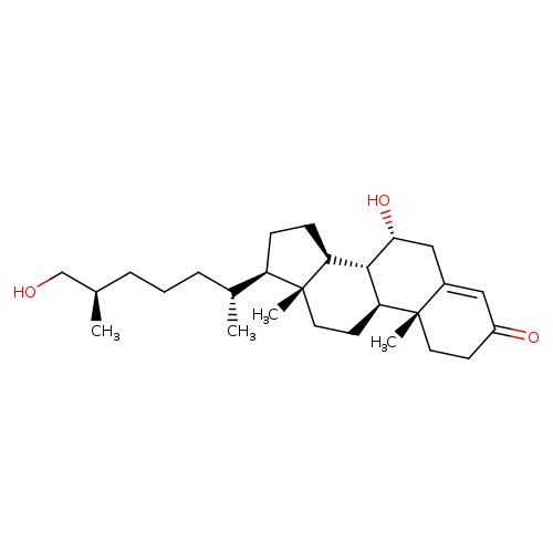 Cholest-4-en-3-one, 7,26-dihydroxy-, (7α,25R)-