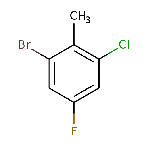Benzene, 1-bromo-3-chloro-5-fluoro-2-methyl-