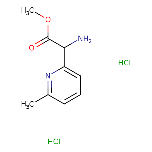 methyl 2-amino-2-(6-methylpyridin-2-yl)acetate dihydrochloride