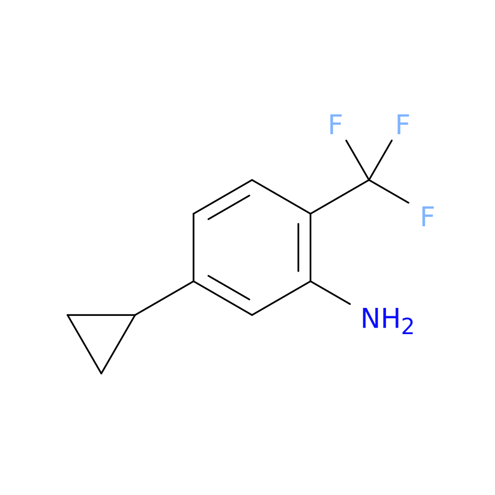 5-cyclopropyl-2-(trifluoromethyl)aniline