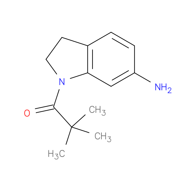 1-(2,2-DIMETHYLPROPANOYL)INDOLIN-6-AMINE